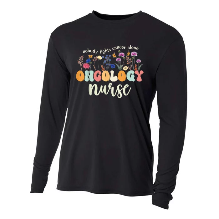 Funny Oncology Nurse Squad Oncology Medical Assistant Cooling Performance Long Sleeve Crew