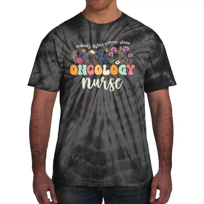 Funny Oncology Nurse Squad Oncology Medical Assistant Tie-Dye T-Shirt