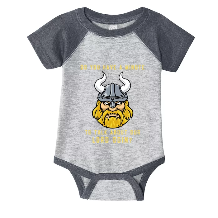 Funny Odin Norse God Viking Gift Infant Baby Jersey Bodysuit