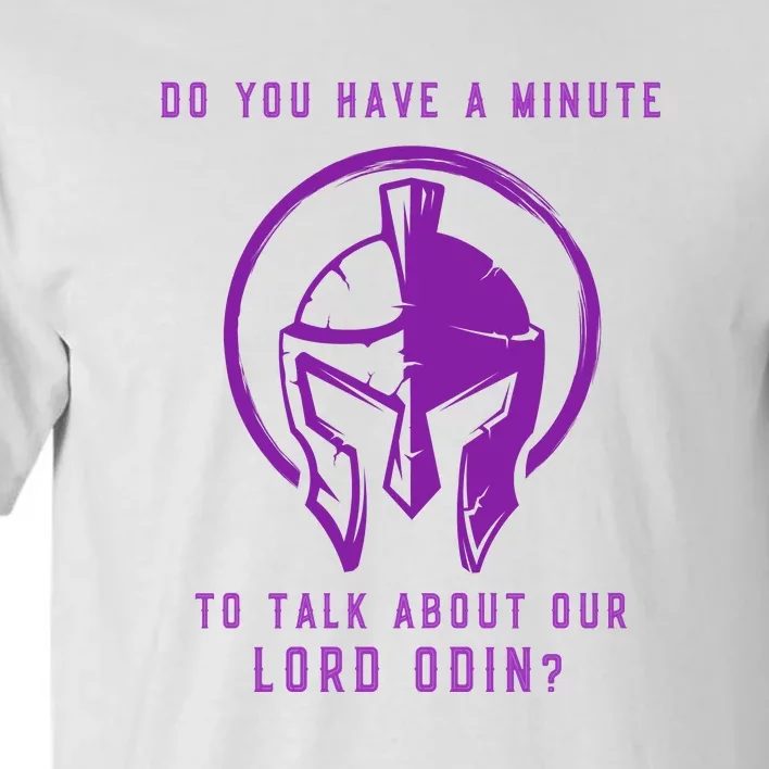 Funny Odin Norse God Viking Gift Tall T-Shirt