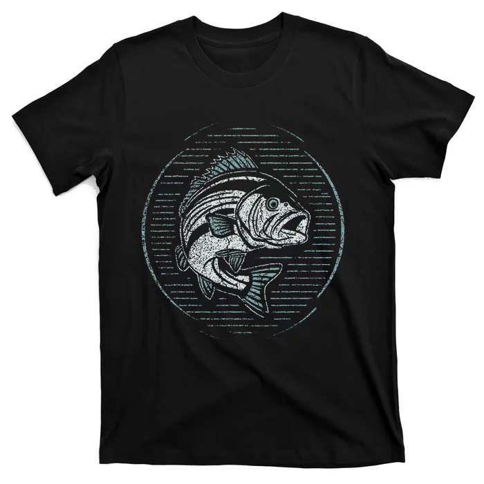 Fishing Outdoor Nature Wildlife Fish Fisherman Graphic Gift T-Shirt