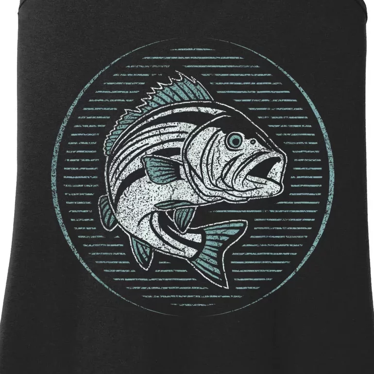 Fishing Outdoor Nature Wildlife Fish Fisherman Graphic Ladies Essential Tank