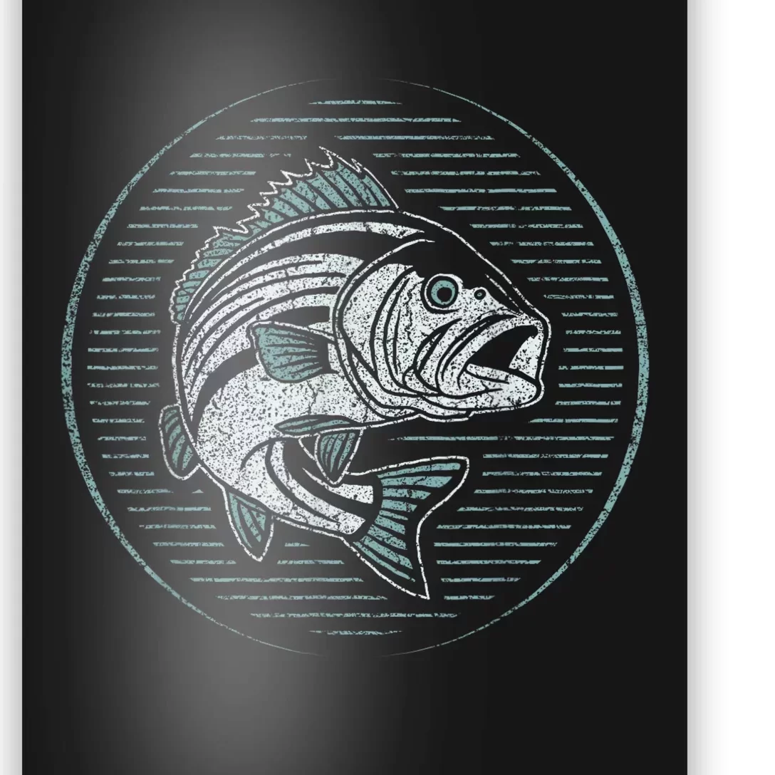 Fishing Outdoor Nature Wildlife Fish Fisherman Graphic Poster