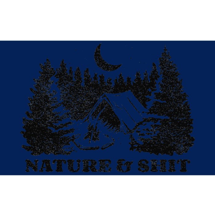 Funny Outdoors Nature & Shit Forest Bumper Sticker