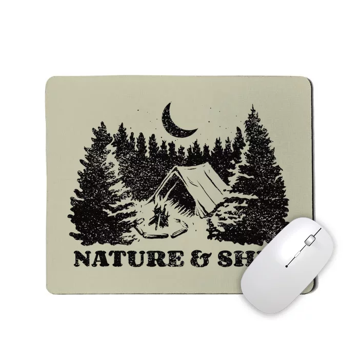 Funny Outdoors Nature & Shit Forest Mousepad