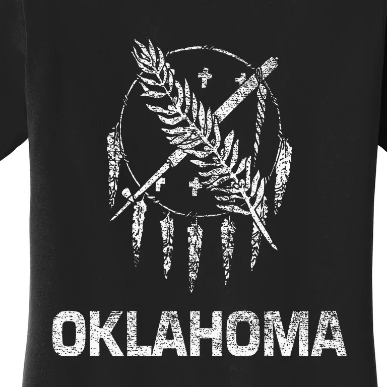 Flag Of Oklahoma The Sooner State Tulsa Norman Edmond Women's T-Shirt