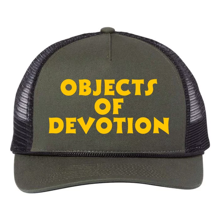 Funny Objects Of Devotion Retro Rope Trucker Hat Cap