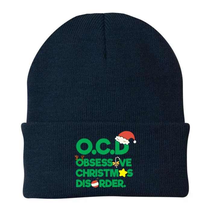 Funny Ocd Obsessive Christmas Knit Cap Winter Beanie