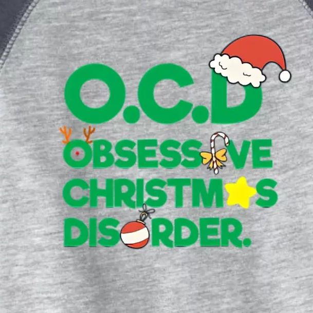 Funny Ocd Obsessive Christmas Toddler Fine Jersey T-Shirt