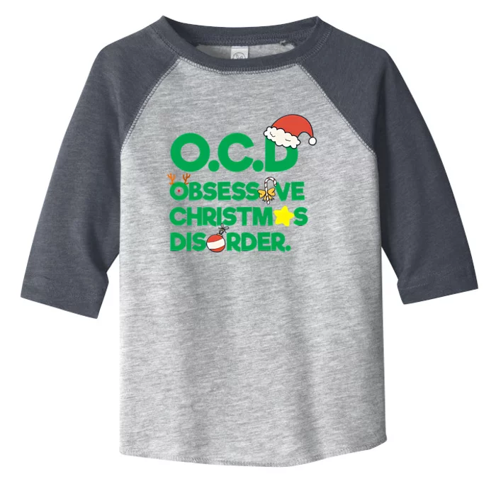 Funny Ocd Obsessive Christmas Toddler Fine Jersey T-Shirt