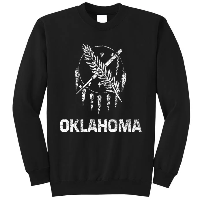 Flag Of Oklahoma The Sooner State Tulsa Norman Edmond Sweatshirt