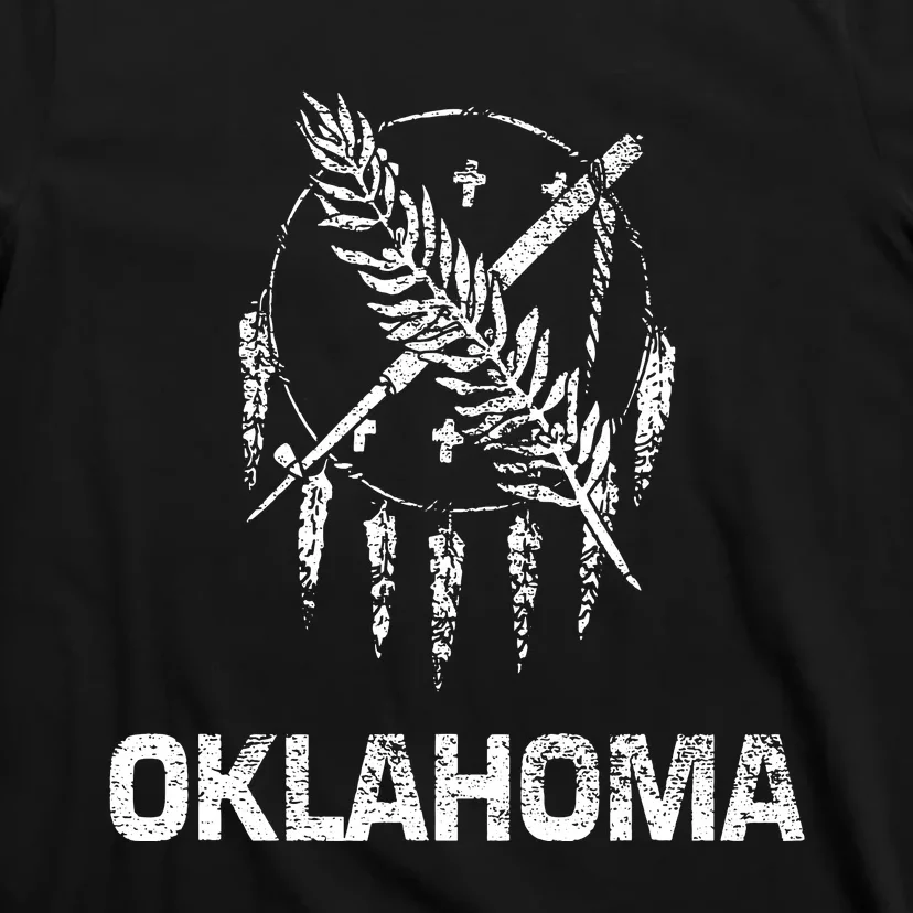 Flag Of Oklahoma The Sooner State Tulsa Norman Edmond T-Shirt