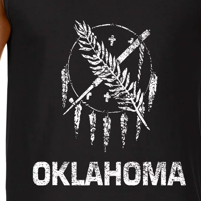 Flag Of Oklahoma The Sooner State Tulsa Norman Edmond Comfort Colors® Tank Top