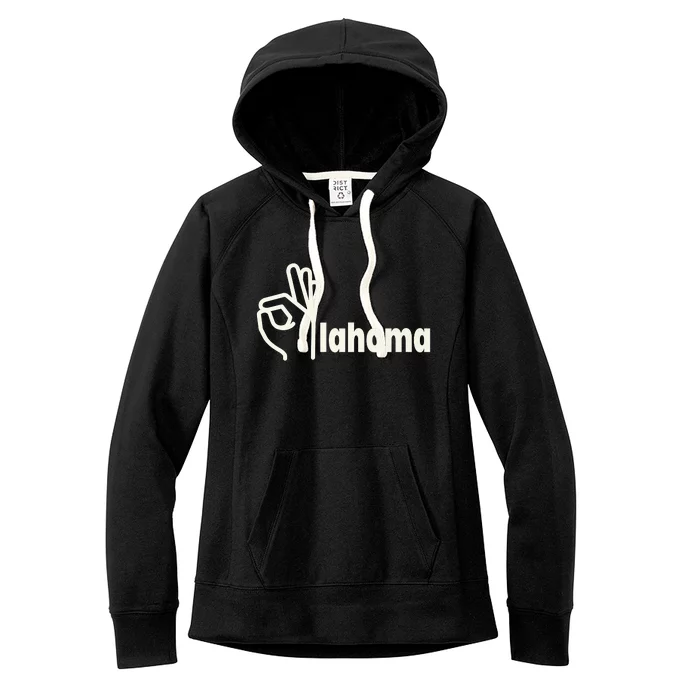 Funny Oklahoma OK State Women's Fleece Hoodie