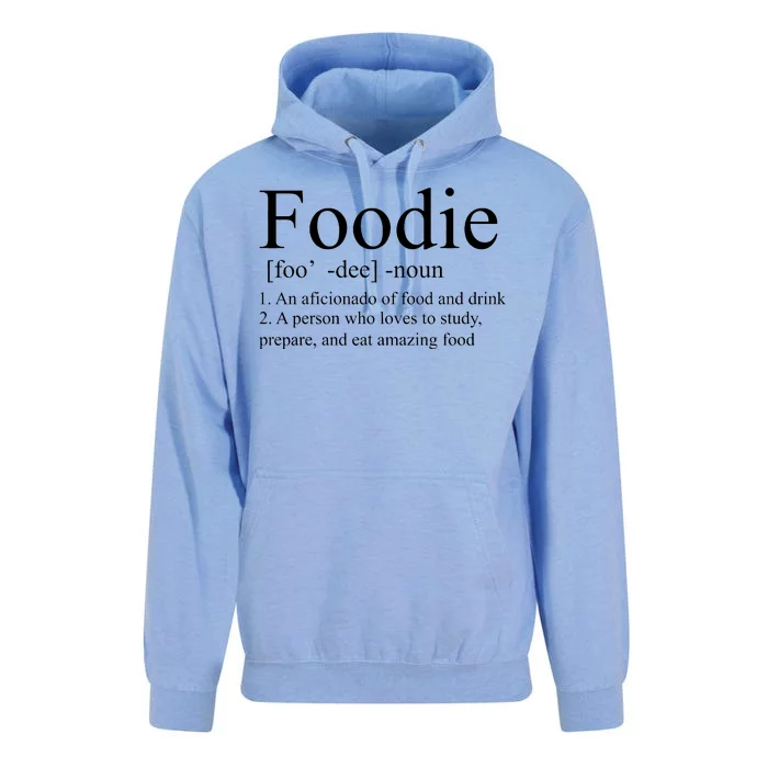 Foodie Definition Unisex Surf Hoodie