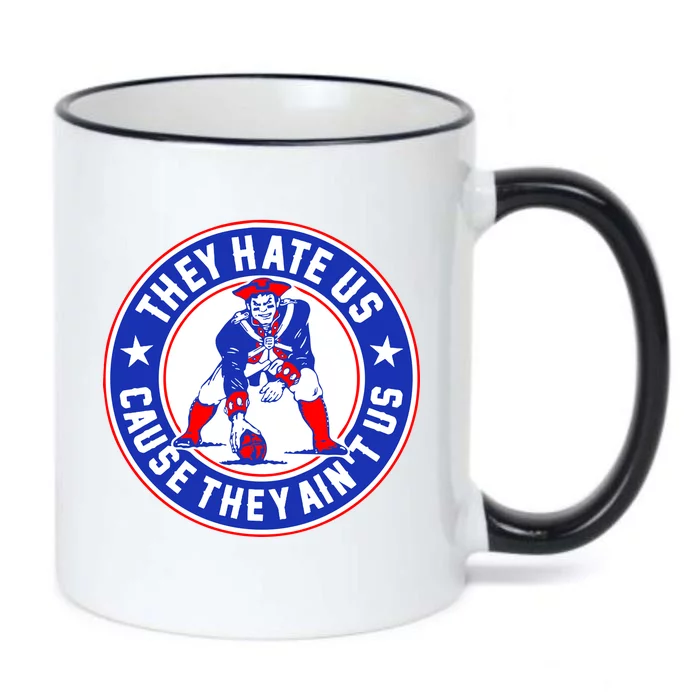 Football Champions They Hate Us Cause They Ain't US New England Black Color Changing Mug