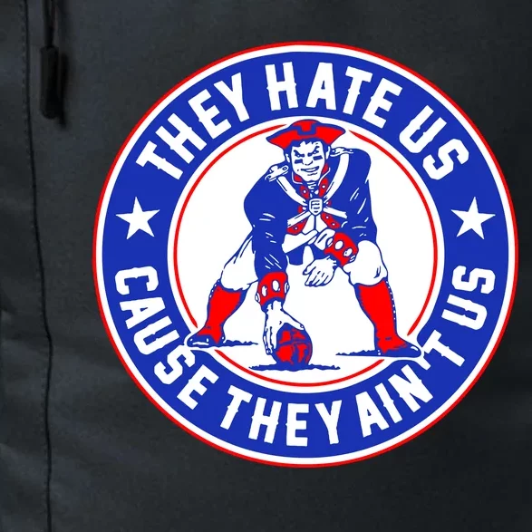 Football Champions They Hate Us Cause They Ain't US New England Daily Commute Backpack