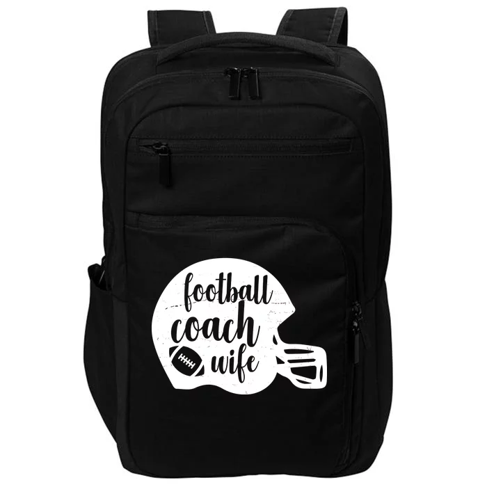 Football Coach Wife Impact Tech Backpack