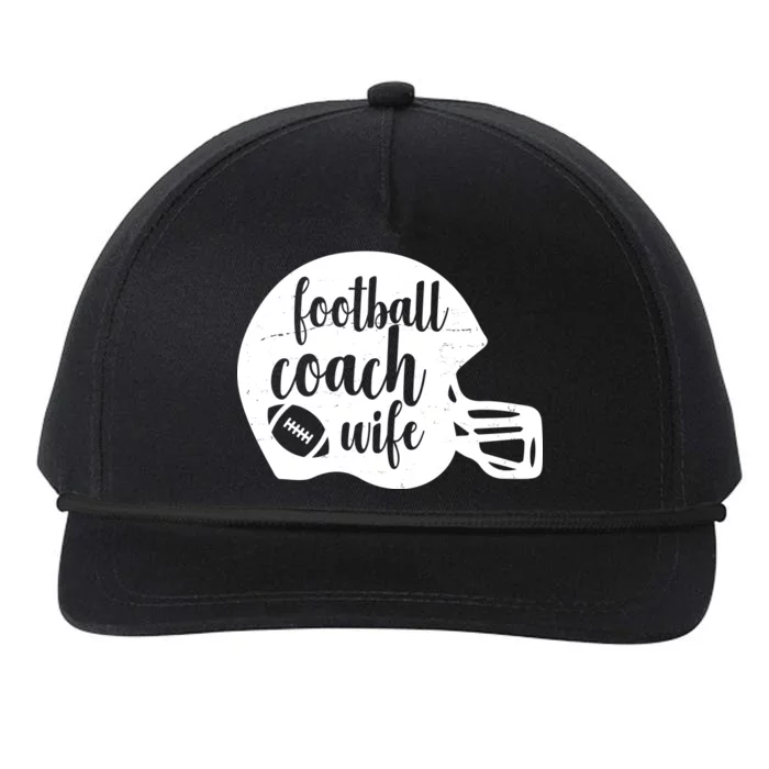 Football Coach Wife Snapback Five-Panel Rope Hat