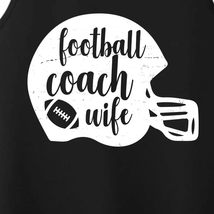 Football Coach Wife Performance Tank