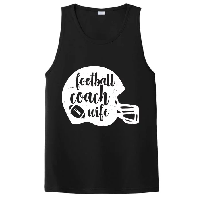 Football Coach Wife Performance Tank