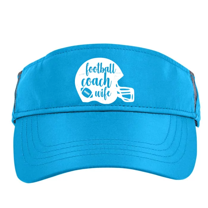 Football Coach Wife Adult Drive Performance Visor