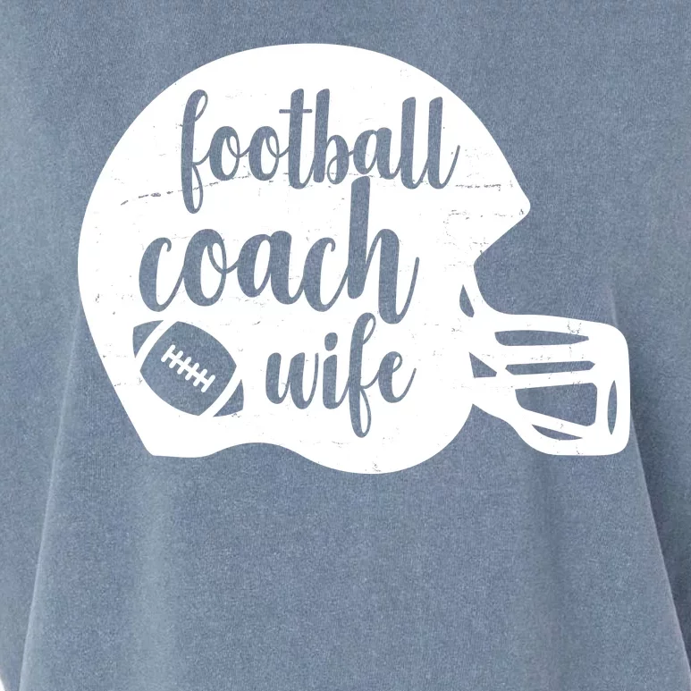 Football Coach Wife Garment-Dyed Women's Muscle Tee