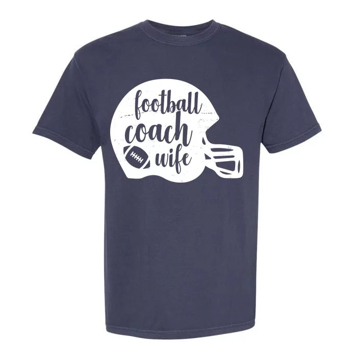 Football Coach Wife Garment-Dyed Heavyweight T-Shirt