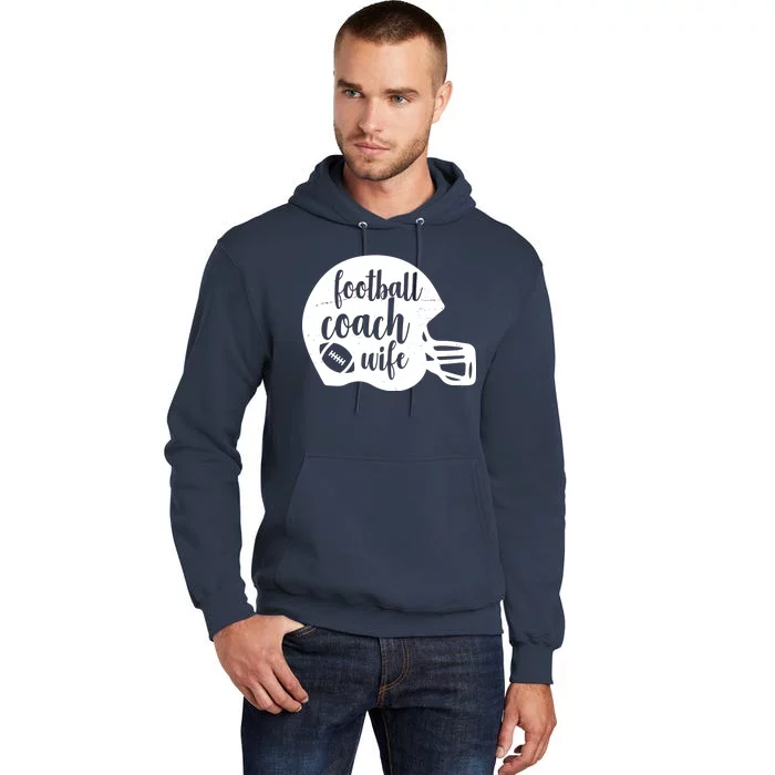 Football Coach Wife Tall Hoodie