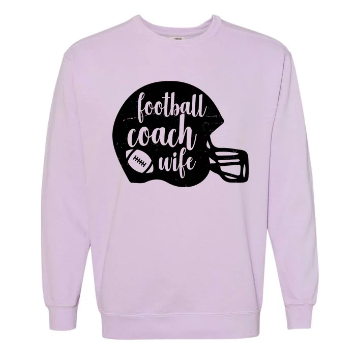 Football Coach Wife Garment-Dyed Sweatshirt