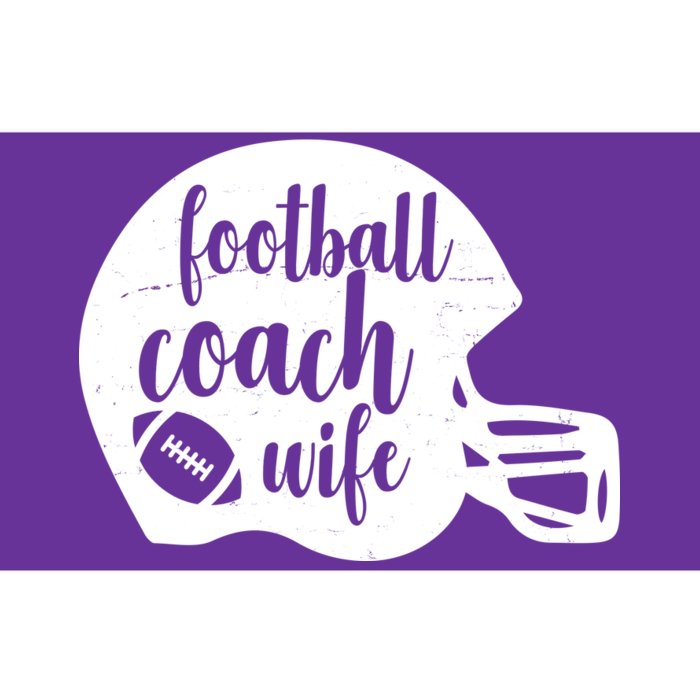 Football Coach Wife Bumper Sticker