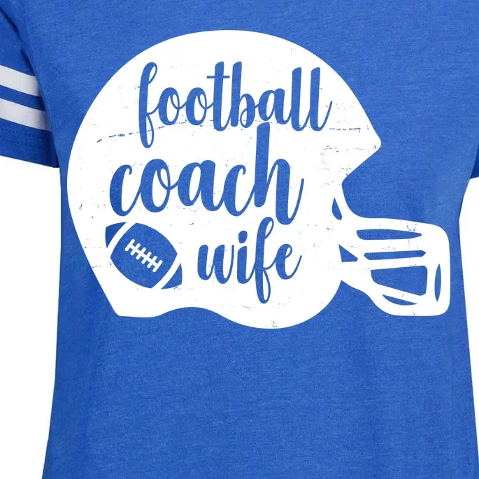 Football Coach Wife Enza Ladies Jersey Football T-Shirt