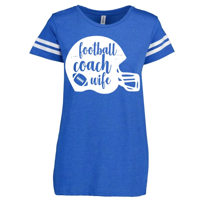 Football Coach Wife Enza Ladies Jersey Football T-Shirt