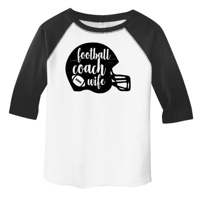 Football Coach Wife Toddler Fine Jersey T-Shirt