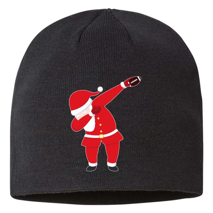 Football Dabbing Santa 8 1/2in Sustainable Knit Beanie