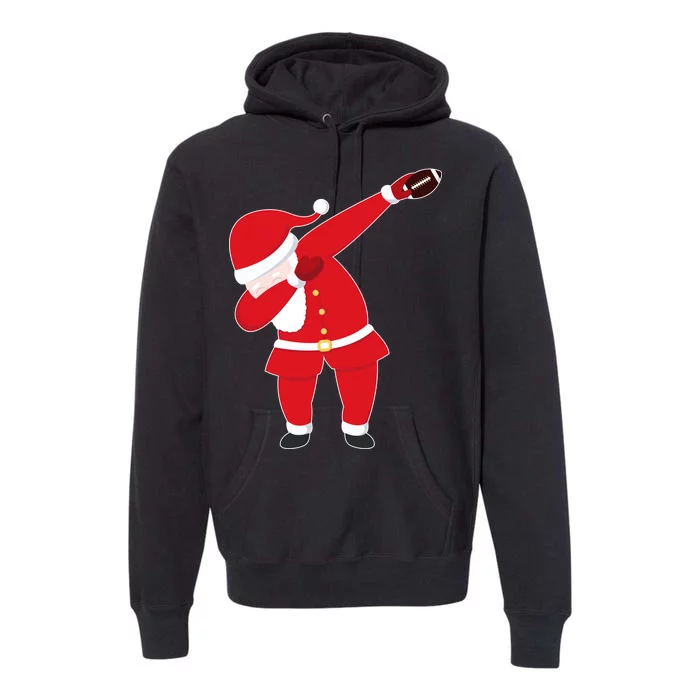 Football Dabbing Santa Premium Hoodie