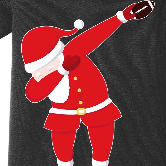 Football Dabbing Santa Baby Bodysuit