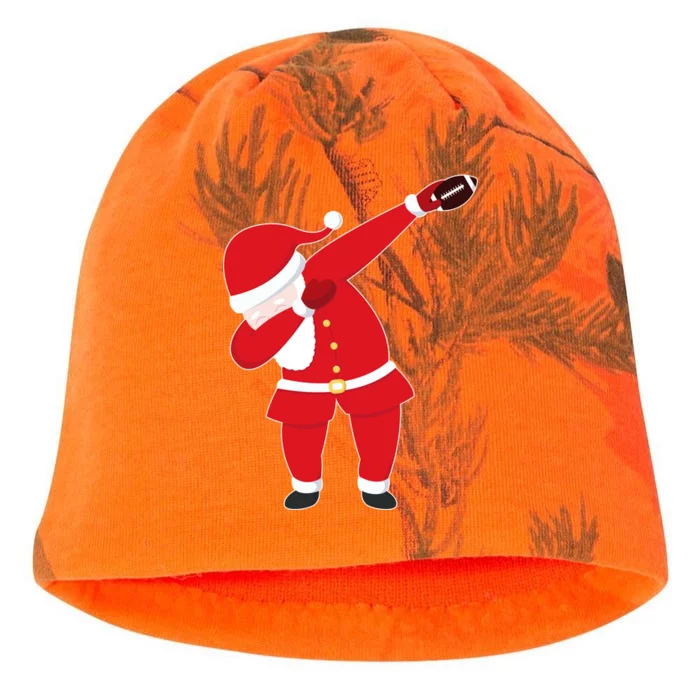 Football Dabbing Santa Kati - Camo Knit Beanie