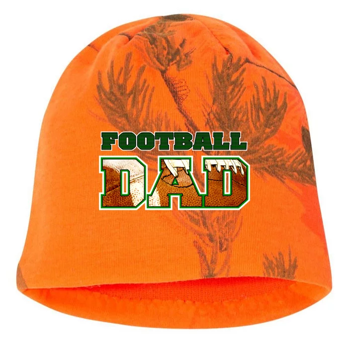 Football Dad Graphic Sports Kati - Camo Knit Beanie