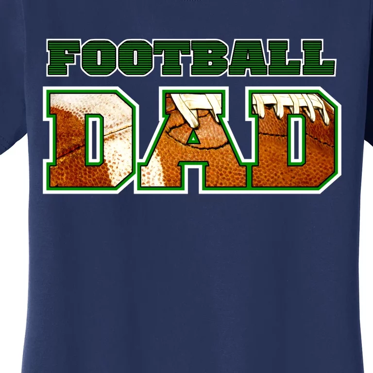 Football Dad Graphic Sports Women's T-Shirt