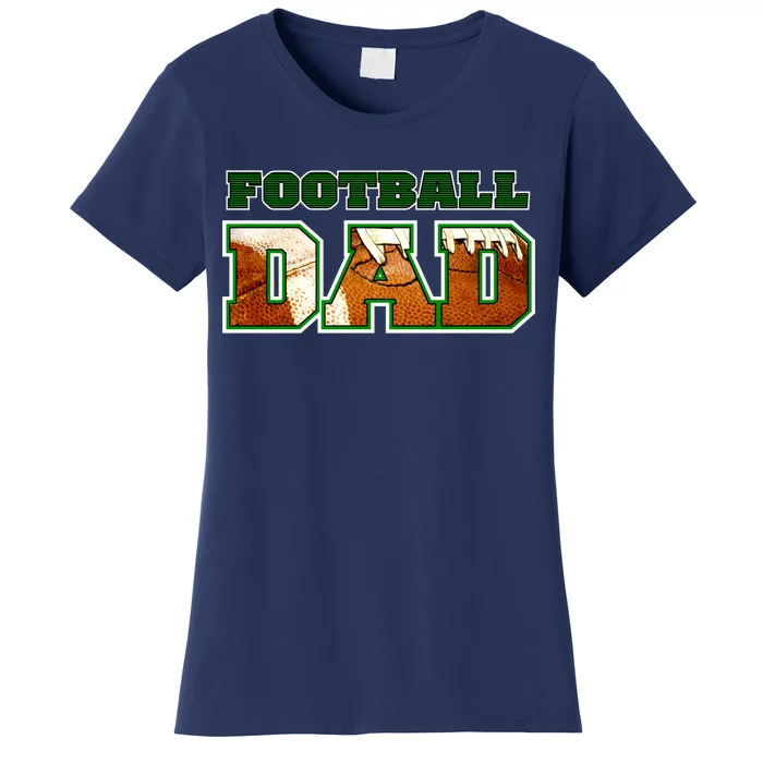 Football Dad Graphic Sports Women's T-Shirt