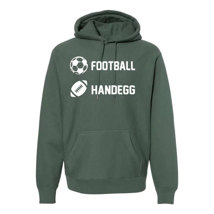 Football Handegg Soccer Premium Hoodie