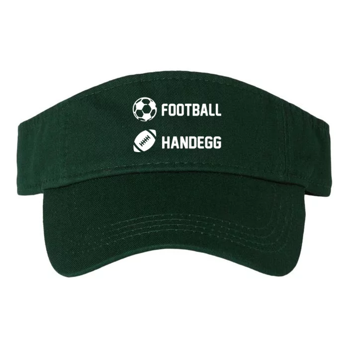 Football Handegg Soccer Valucap Bio-Washed Visor