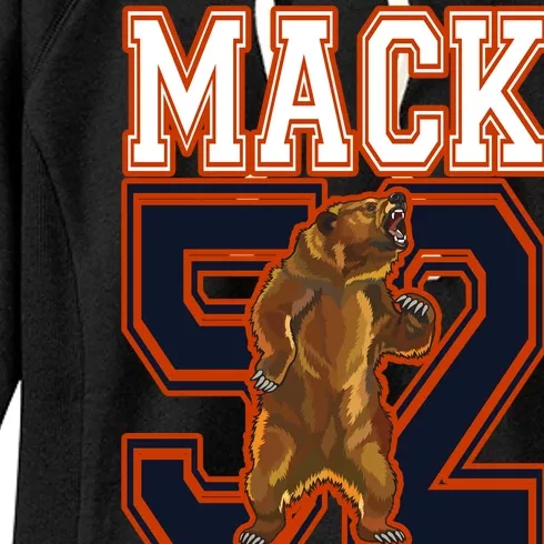 Football Mack Attack 52 Women's Fleece Hoodie