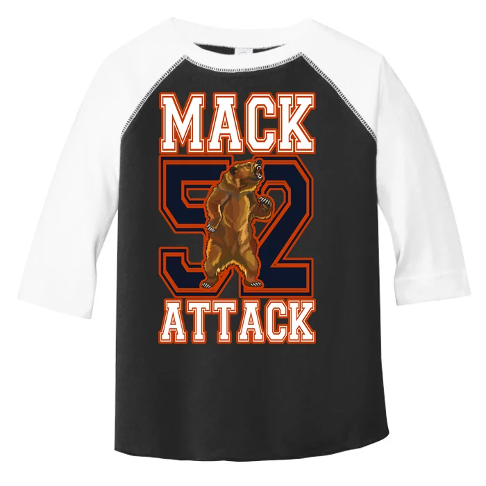 Football Mack Attack 52 Toddler Fine Jersey T-Shirt