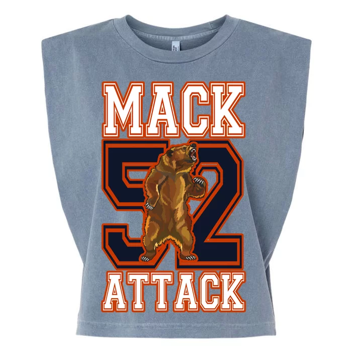 Football Mack Attack 52 Garment-Dyed Women's Muscle Tee