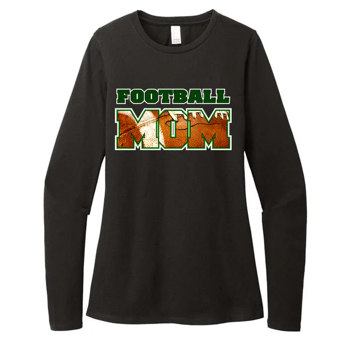 Football Mom Womens CVC Long Sleeve Shirt