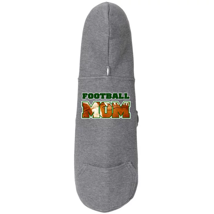 Football Mom Doggie 3-End Fleece Hoodie