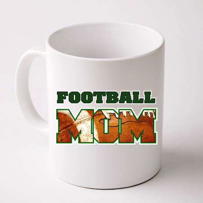Football Mom Front & Back Coffee Mug