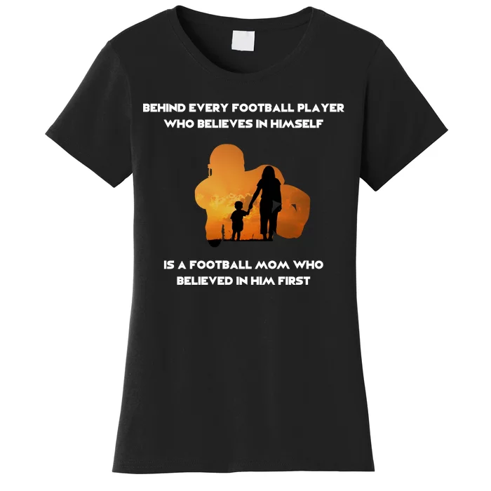 Football Mom Behind The Scenes Women's T-Shirt